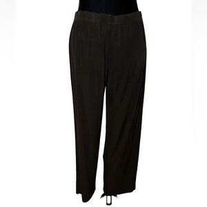 Jostar Pants Sz L Elastic Waist Brown Ankle Length Comfort Stretch Made In USA